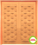Solid Wood Door - CT A88A