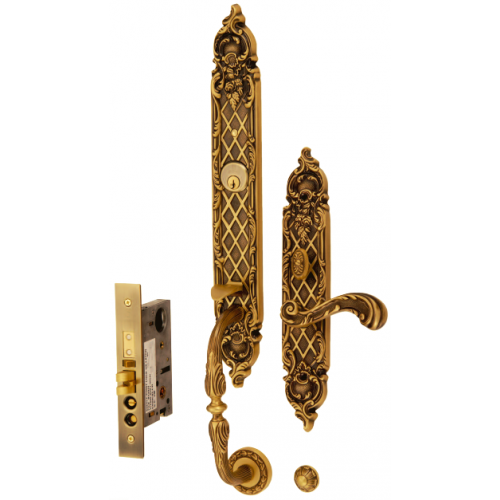 Mestre - American Mortise Handleset - 1704 LA/LAM - Exclusive Series Lever Handle