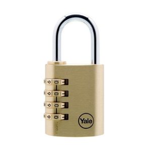 Yale Class Series Indoor Solid Brass Combination Padlock 40mm