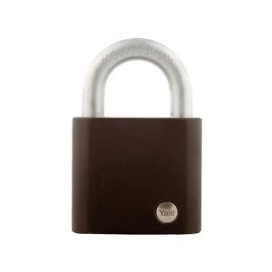 Yale Black Series Hardened Steel Padlock (Molybdenum Shackle) 63mm