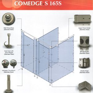 Toilet Cubicle System - S165S