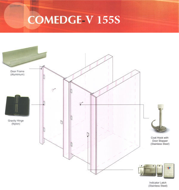 Toilet Cubible System - V155S