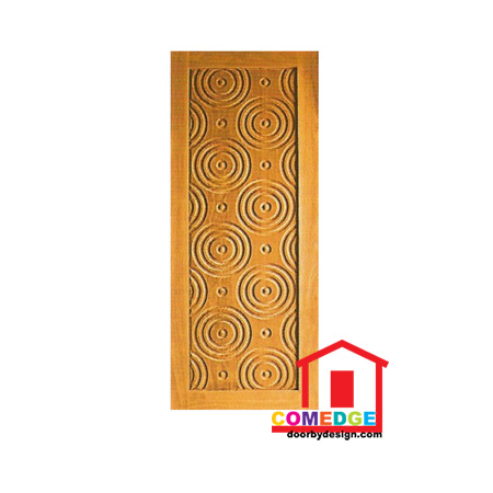 Engraving Solid Panel Door - CT-IDD 52 - Engraving Solid Panel Door