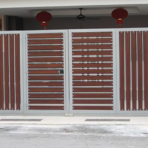 Stainless Steel Entrance Gate 01