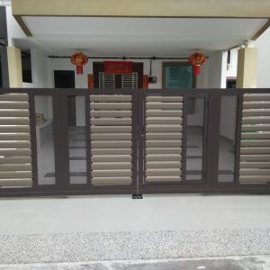 Stainless Steel Entrance Gate 11