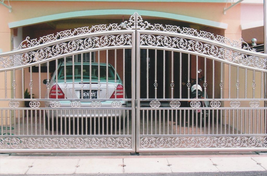 Stainless Steel Entrance Gate 12 Malaysia Entrance Gate Supplier