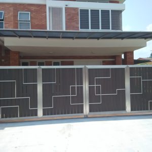 Stainless Steel Entrance Gate 16