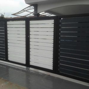 Stainless Steel Entrance Gate 04