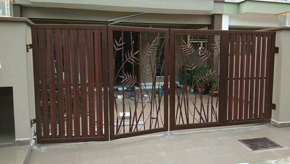 Stainless Steel Entrance Gate 05