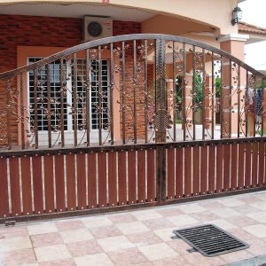 Stainless Steel Entrance Gate 06