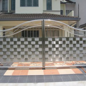 Stainless Steel Entrance Gate 08