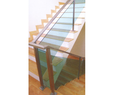 Staircase Railing & Glass 01
