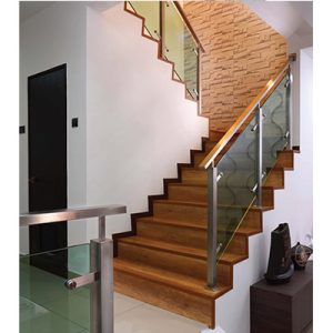 Staircase Railing & Glass