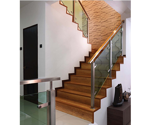Staircase Railing & Glass 02