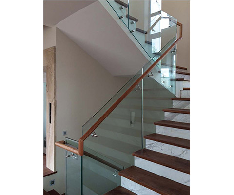 Staircase Railing & Glass 03